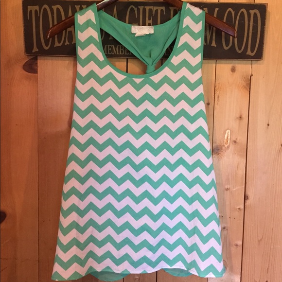 Toska Tops - Cute tank top w/sheer back